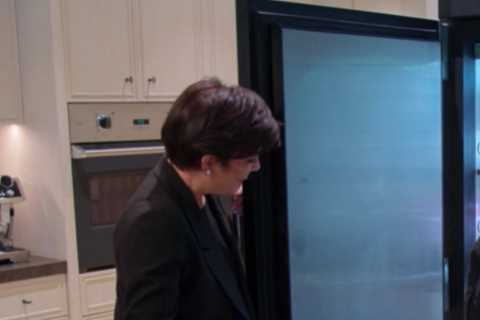 Kris Jenner shows off MASSIVE ice cream freezer in kitchen of $20M mansion featuring Haagen Daaz..