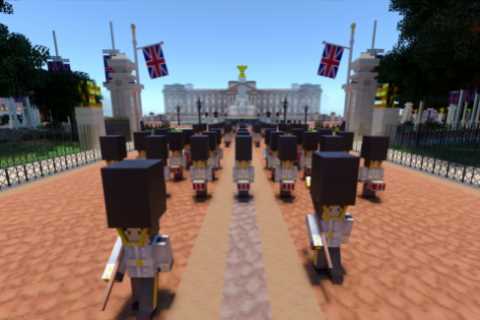 Virtual Platinum Jubilee street party comes to Minecraft – with cake, bunting and even a special..