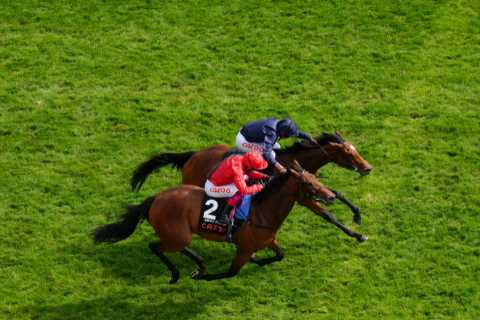 The Oaks result: Tuesday wins 4.30 at Epsom as hot favourite Emily Upjohn an unlucky second under..