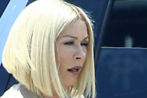 TV legend Catherine Zeta-Jones unrecognisable with bright blonde short hair in New Orleans