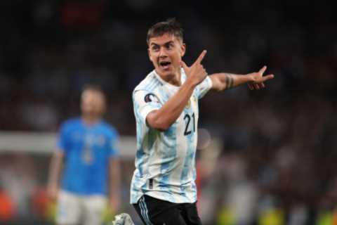 Man Utd and Spurs in Paulo Dybala transfer blow as Juve star meets Inter president while teasing..