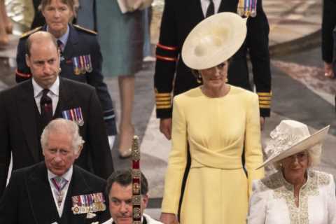 Prince William used a ‘barrier method’ against Prince Harry at thanksgiving service, says body..