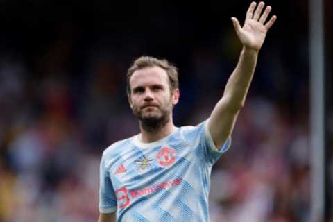 Juan Mata ‘refusing to rule out free transfer to join Man Utd’s Premier League rivals’ after..
