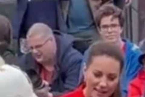 Royal fans gush over sweet moment Princess Charlotte copies Kate Middleton during Cardiff visit