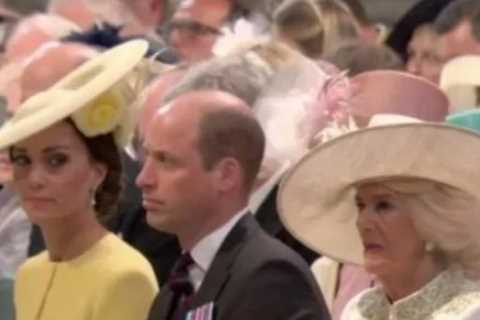 Royal fans are all saying the same thing as they spot Kate Middleton’s ‘reaction to Meghan Markle’