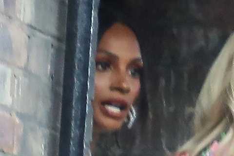 BGT’s Alesha Dixon and Amanda Holden in tense conversation moments before going on air