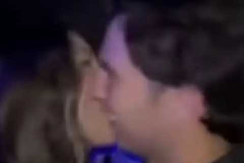 Watch Sergio Perez dance with mystery women during Monaco GP victory party as F1 star issues..