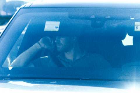 Prince Harry and Meghan Markle arrive back in California after jetting home BEFORE Queen’s Platinum ..