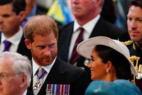 I’m a lip reader and here’s the reassuring advice Meghan Markle gave Prince Harry during the..