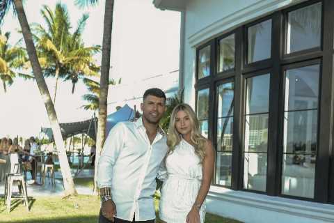 Inside Sergio Aguero’s lavish Miami birthday party as he and stunning Wag Sofia Calzetti enjoy..
