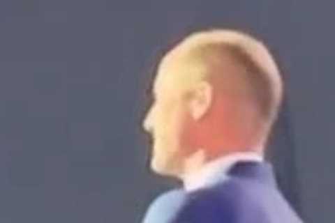 Royal fan reveals the cheeky song she sang to make Prince William laugh on stage before his speech..
