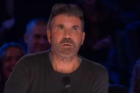 Simon Cowell’s jaw drops in shock after meeting AGT contestant with his exact SAME FACE in wild new ..