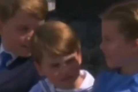 Eagle-eyed royal fans spot the sassy ways Princess Charlotte keeps brothers George and Louis in..