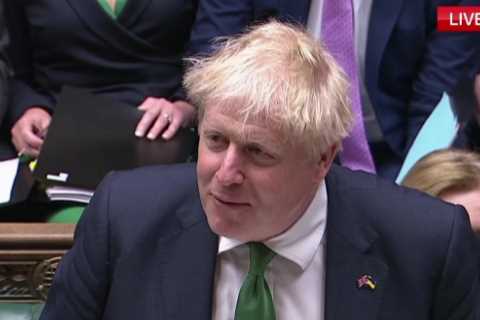 Defiant Boris Johnson cheered by Tory MPs as he tries to unite party against Labour after bruising..
