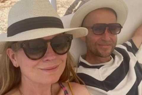 A Place in the Sun star Jonnie Irwin’s wife suffers awkward wardrobe malfunction on Spanish holiday