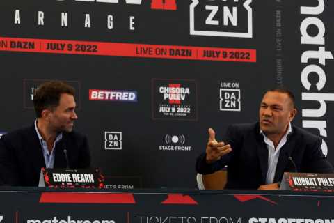 ‘I guarantee I’ll stop him’ – Derek Chisora vows to smash Kubrat Pulev like Anthony Joshua did..