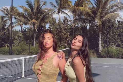 Kim Kardashian shows off her real skin texture in new makeup free photo during a rare tribute for..
