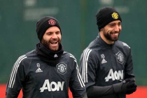 ‘Legend, magician, mentor and true friend’ – Bruno Fernandes in gushing post about Juan Mata after..