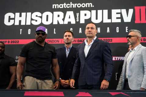Derek Chisora vs Kubrat Pulev: Date, UK start time, live stream, TV channel and undercard for..