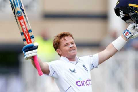 Joe Root hits his fastest EVER century alongside rejuvenated Ollie Pope as England thrill with bat..