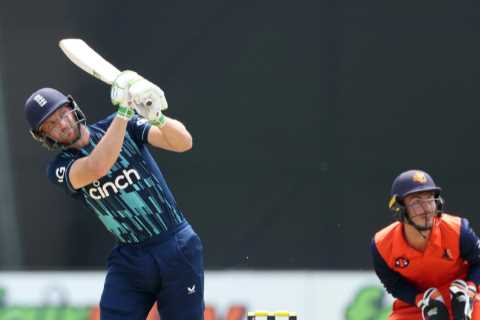 England cricketers break their own world record for highest ever ODI score after smashing 498..
