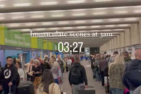 Molly Mae Hague reveals 3am Manchester airport chaos as she flies off on 11th trip of the year