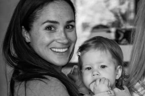 Royal fans rave over how Lilibet is the spitting image of mum Meghan Markle at the same age