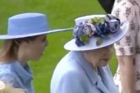 Queen giggled as Mike Tindall tricked her with hat prank – so what was he hiding under there?