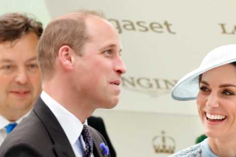 Kate Middleton and Prince William will lead Royals in Ascot carriage procession today as Queen, 96, ..