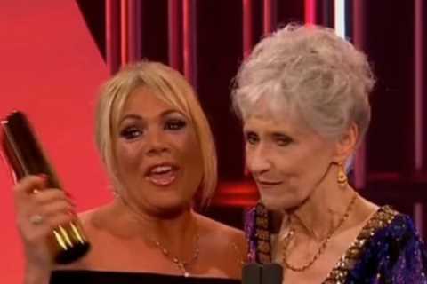 EastEnders’ Letitia Dean fights back tears as she reveals close family member’s death at British..