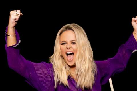 Emily Atack makes very rude solo sex act gag as her TV show returns