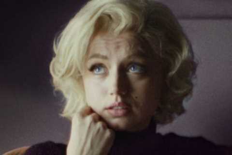 Actress Ana de Armas transforms into blonde bombshell Marilyn Monroe for new biopic