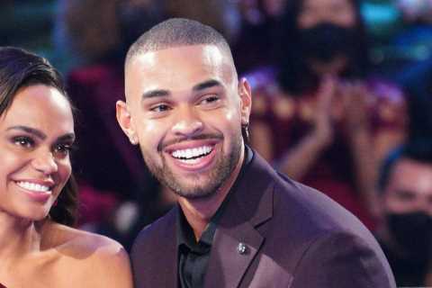 Bachelorette Michelle Young SPLITS with fiancé Nayte Olukoya &amp; admits she’s ‘deeply hurting’..