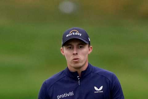 Matt Fitzpatrick on the brink of joining Jack Nicklaus in record books after brilliant day at the..
