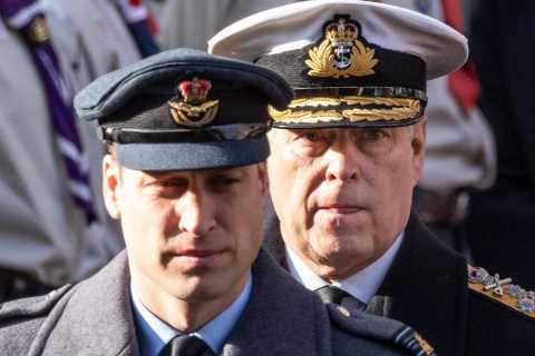Prince William ‘wishes shamed uncle Andrew would “VANISH” from Royal Family – and would have cut..