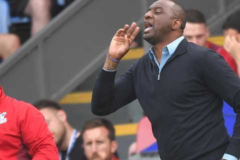Crystal Palace boss Patrick Vieira looking to change to new formation next season in overhaul that..
