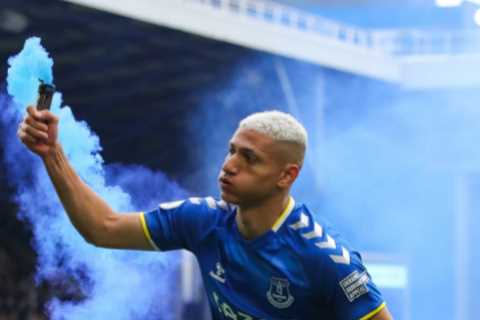 Chelsea join Tottenham in Richarlison transfer race with Everton star keen on either club after..