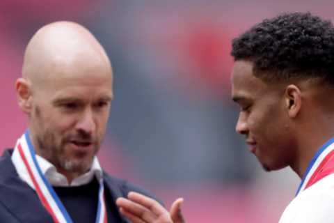 Man Utd transfer blow with Jurrien Timber ‘reluctant to join Erik ten Hag from Ajax over move risk..