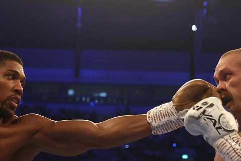 Anthony Joshua set to earn £100MILLION from Oleksandr Usyk rematch in Saudi as Eddie Hearn confirms ..