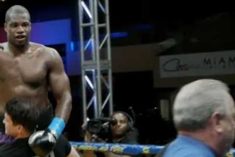 Watch Daniel Dubois KO Trevor Bryan with violent left-hook in Miami as he targets bout with Whyte..
