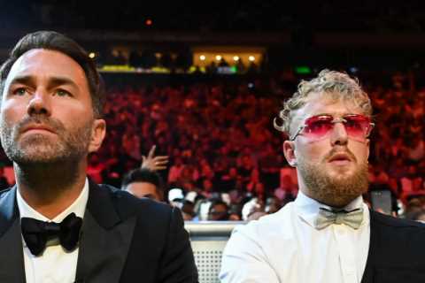 Jake Paul dubbed ‘not very good’ by Eddie Hearn… but promoter still backs YouTube star to BEAT..