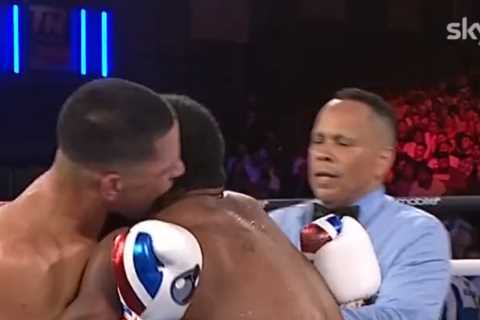Boxer Edgar Berlanga apologises for ‘Mike Tyson bite’ on opponent and ’embarrassed’ by attack..