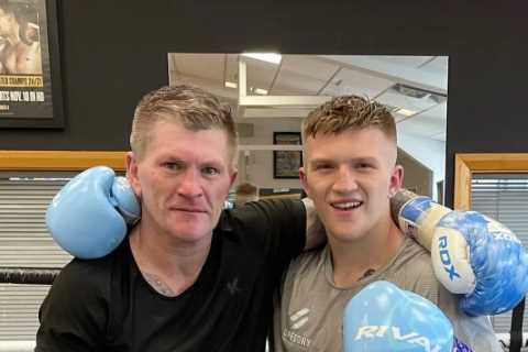 Ricky Hatton calls for sparring session with ‘k***’ Jake Paul as British boxing legend prepares for ..