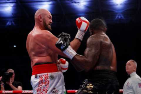 Tyson Fury hits back at Dillian Whyte over claims he used ‘illegal’ move and says he PRAYED for..