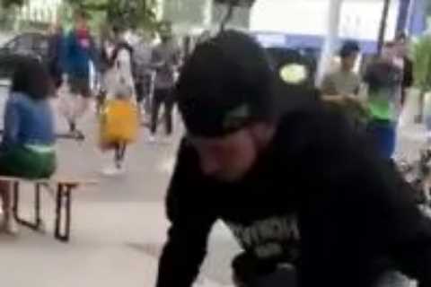 What made Julius Francis KO rowdy man at BoxPark revealed as ex-heavyweight who fought Mike Tyson..