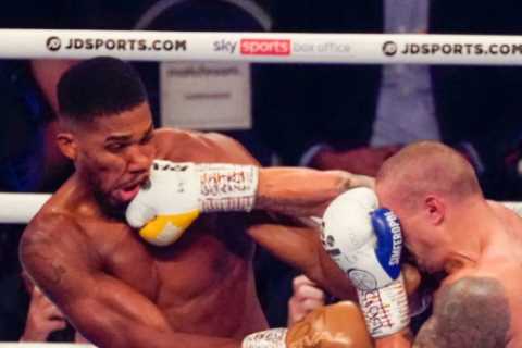 ‘It was totally wrong’ – Anthony Joshua’s new trainer slams Usyk tactics for first fight but..