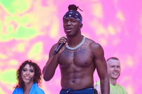KSI shows off stunning ripped body transformation as YouTube star’s new boxing trainer is revealed..