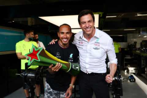 Mercedes boss Toto Wolff slams claims Lewis Hamilton is in decline after nightmare start to F1..