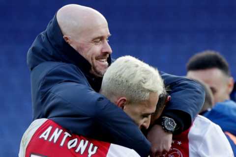 Antony ‘desperate for Man Utd transfer as he looks to reunite with former Ajax boss Erik ten Hag’