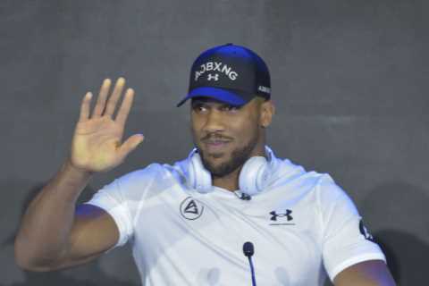 Anthony Joshua still on ‘road to undisputed’ and eyes Tyson Fury’s WBC belt in super fight after..